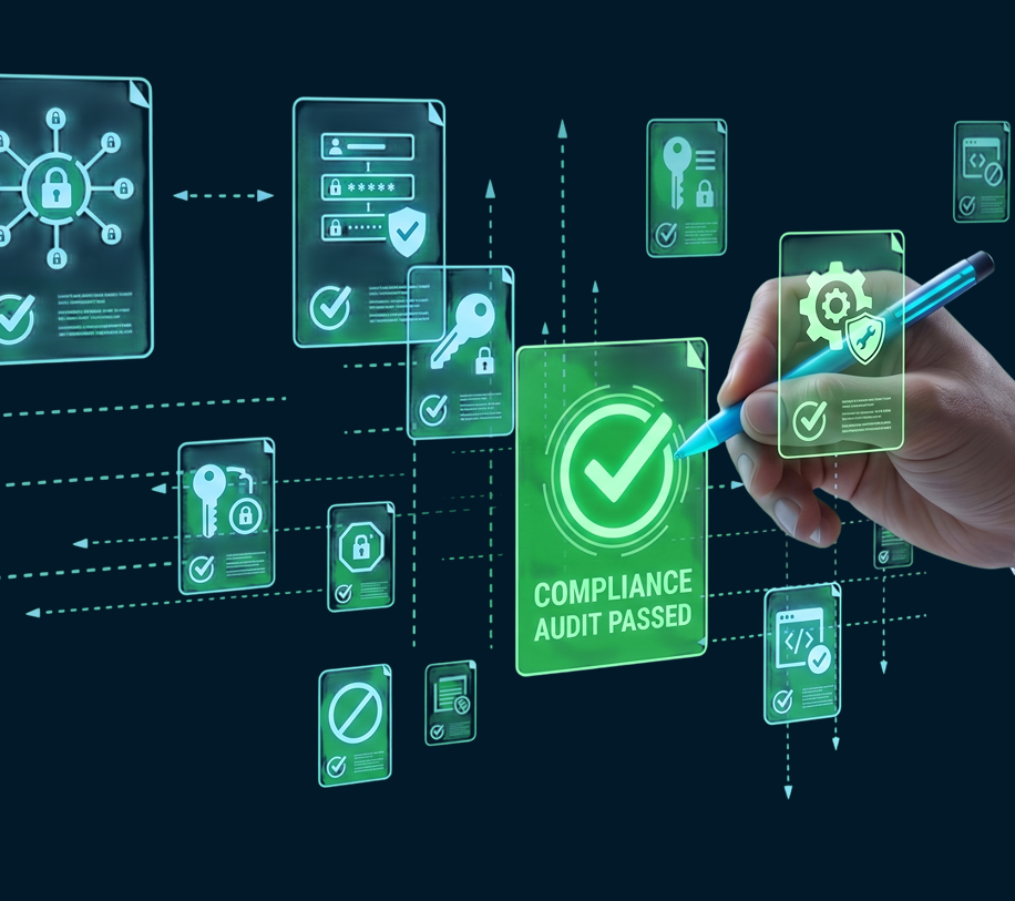 Essential Eight compliance illustration
